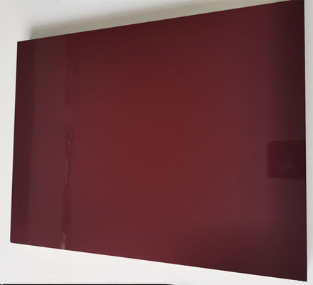 18mm high gloss kitchen cabinet mdf boards/acrylic mdf boards with red colors